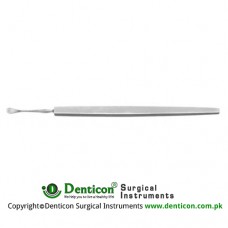 Gill Corneal Knife Curved Cutting Edge - Straight Stainless Steel, 12.5 cm - 5"